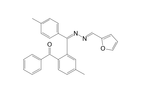 2-(((2-Furfurylidenehydrazono)(p-tolyl)methyl)4-methyl)benzophenone