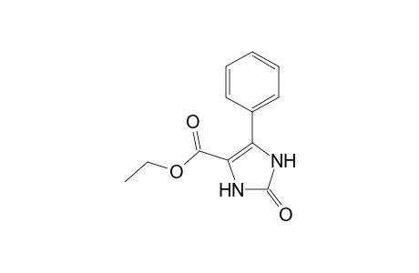 1H-Imidazole-4-carboxylic acid, 2,3-dihydro-2-oxo-5-phenyl-, ethyl ester