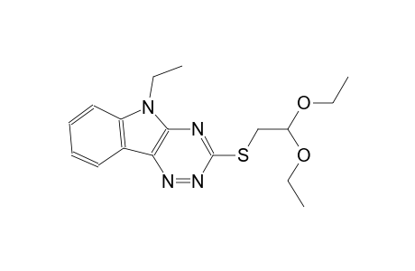 3-[(2,2-diethoxyethyl)sulfanyl]-5-ethyl-5H-[1,2,4]triazino[5,6-b]indole