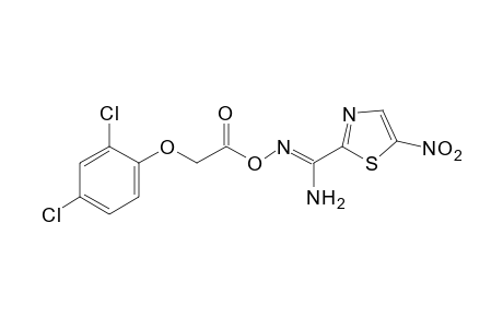 O-[(2,4-dichlorophenoxy)acetyl]-5-nitro-2-thiazolecarboxamidoxime