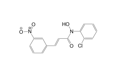 2-propenamide, N-(2-chlorophenyl)-N-hydroxy-3-(3-nitrophenyl)-, (2E)-