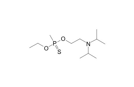 2-[ethoxy(methyl)thiophosphoryl]oxyethyl-diisopropyl-amine