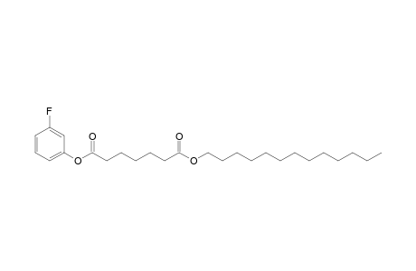 Pimelic acid, 3-fluorophenyl tridecyl ester