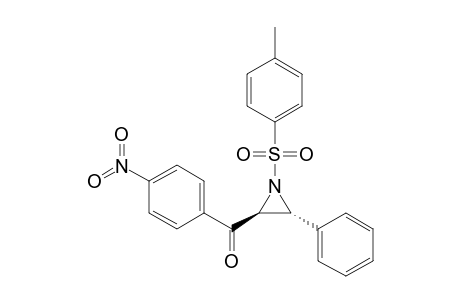 (2S,3R)-2-(4-Nitrobenzoyl)-3-phenyl-1-(4-toluenesulfonyl)aziridine