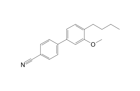 4'-Butyl-3'-methoxybiphenyl-4-carbonitrile