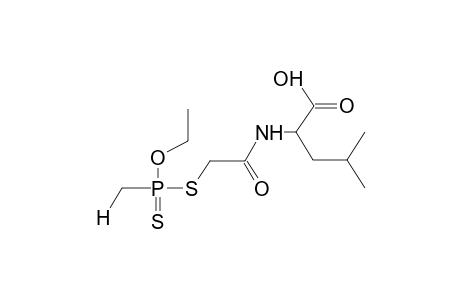 O-ETHYL-S-(4-CARBOXY-2-OXO-3-AZA-6-METHYLHEPTYL)METHYLDITHIOPHOSPHONATE