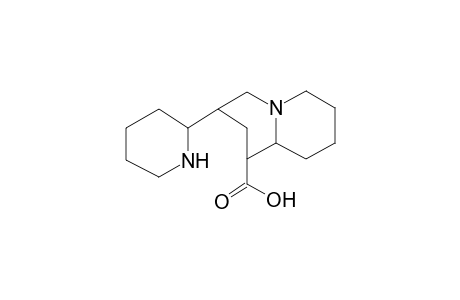 3-(2-Piperidinyl)octahydro-2H-quinolizine-1-carboxylic acid