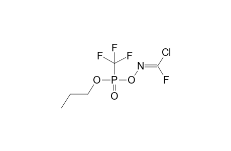 (FLUOROCHLOROFORMIMINO)PROPYLTRIFLUOROMETHYLPHOSPHONATE