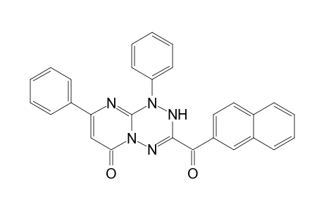 3-(2-naphthoyl)-1,8-diphenyl-4H-pyrimido[1,2-b][1,2,4,5]tetrazin-6-one