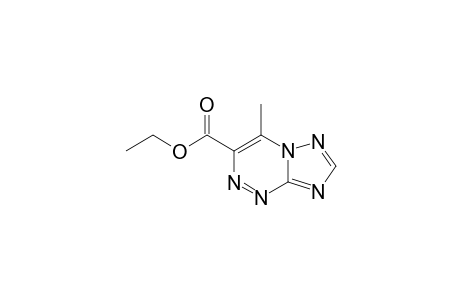 Ethyl 4-methyl-1,2,4-triazolo[5,1-c][1,2,4]triazine-3-carboxylate