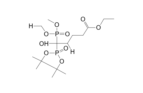 1-(4,4,5,5-TETRAMETHYL-2-OXO-1,3,2-DIOXAPHOSPHOLAN-2-YL)-1-DIMETHOXYPHOSPHORYL-1-HYDROXY-4-ETHOXYCARBONYLBUTANE