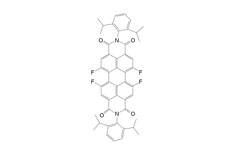 N,N'-DI-(2,6-DIISOPROPYLPHENYL)-1,6,7,12-TETRAFLUOROPERYLENE-3,4:9,10-TETRACARBOXYLIC-ACID-BISIMIDE