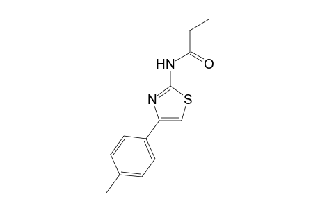 Propanamide, N-[4-(4-methylphenyl)-2-thiazolyl]-