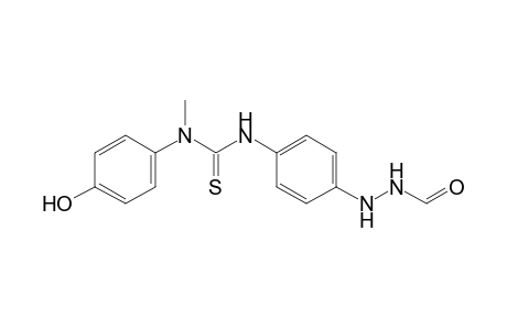 Thiourea, N'-[4-(2-formylhydrazinyl)phenyl]-N-(4-hydroxyphenyl)-N-methyl-