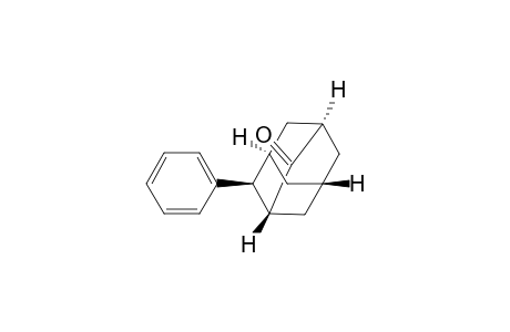 Tricyclo[3.3.1.1(3,7)]decanone, 4-phenyl-, (1.alpha.,3.beta.,4.beta.,5.alpha.,7.beta.)-