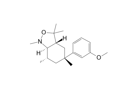 rac-(3aR,5R,7S,7aR)-5-(3-methoxyphenyl)-1,3,3,5,7-pentamethyloctahydrobenzo[c]isoxazole