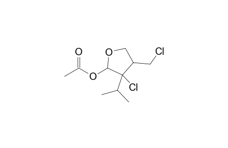 2-Acetoxy-3-chloro-4-chloromethyl-3-isopropyltetrahydrofuran
