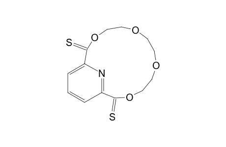 3,6,9,12-Tetraoxa-18-azabicyclo[12.3.1]octadeca-1-(18),14,16-triene-2,13-dithione