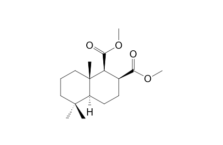 (1RS,2RS,4ARS,8ARS)-1,2,3,4,4A,5,6,7,8,8A-DECAHYDRO-5,5,8A-TRIMETHYLNAPHTHALENE-5,6-DICARBOXYLIC-ACID,METHYLESTER