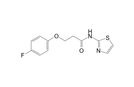 3-(p-fluorophenoxy)-N-2-thiazolylpropionamide