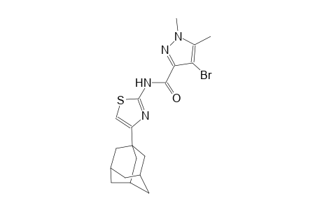 N-[4-(1-adamantyl)-1,3-thiazol-2-yl]-4-bromo-1,5-dimethyl-1H-pyrazole-3-carboxamide