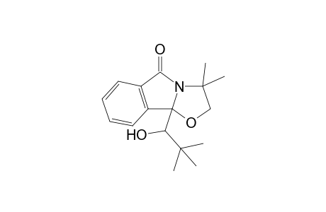 9b-(1-hydroxy-2,2-dimethyl-propyl)-3,3-dimethyl-2H-oxazolo[2,3-a]isoindol-5-one