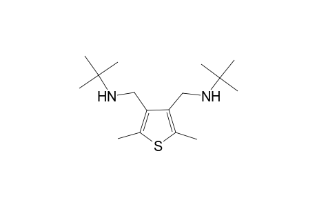 (tert-Butyl)[4-(tert-butylaminomethyl)-2,5-dimethylthiophen-3-ylmethyl]amine