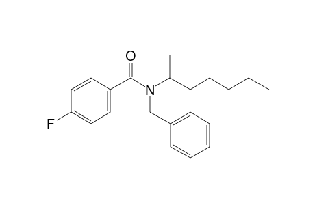 Benzamide, 4-fluoro-N-benzyl-N-(hept-2-yl)-