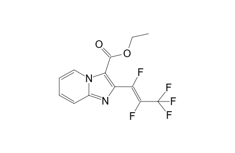 2-[(E)-1,2,3,3,3-pentafluoroprop-1-enyl]-3-imidazo[1,2-a]pyridinecarboxylic acid ethyl ester