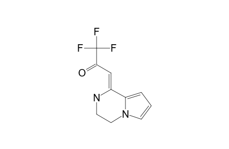 1,1,1-TRIFLUORO-3-(1,2,3,4-TETRAHYDROPYRROLO-[1.2-A]-PYRAZIN-1-YLIDENE)-ACETONE