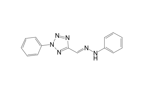 2H-Tetrazole-5-carboxaldehyde, 2-phenyl-, phenylhydrazone