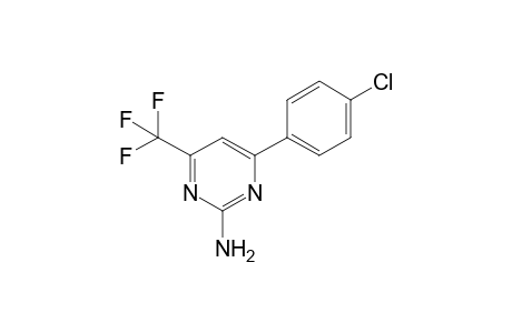 4-Trifluoromethyl-6-(4-chlorophenyl)-2-aminopyrimidine