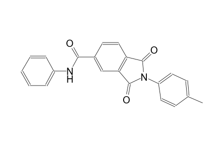 1H-isoindole-5-carboxamide, 2,3-dihydro-2-(4-methylphenyl)-1,3-dioxo-N-phenyl-