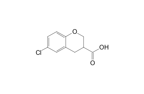 6-chloranyl-3,4-dihydro-2H-chromene-3-carboxylic acid