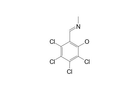 3,4,5,6-TETRACHLORO-2-HYDROXYBENZYLIDEN-METHYL-AMINE