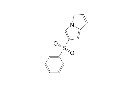 3H-Pyrrolizine, 6-(phenylsulfonyl)-
