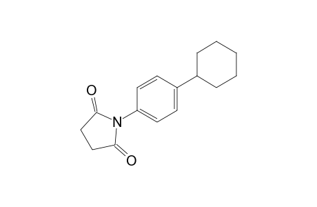 N-(p-cyclohexylphenyl)succinimide