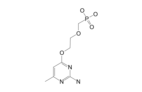 2-AMINO-4-METHYL-6-[2-(PHOSPHONOMETHOXY)-ETHOXY]-PYRIMIDINE