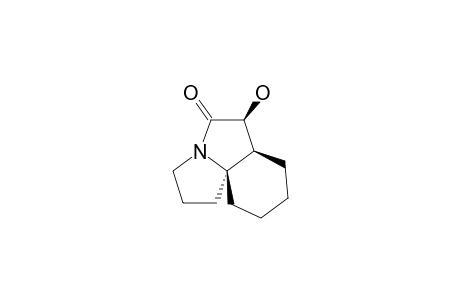 (1R*,6AR*,10AR*)-OCTAHYDRO-1-HYDROXY-2H-CYCLOHEXA-[H]-PYRROLIZINE-2-ONE