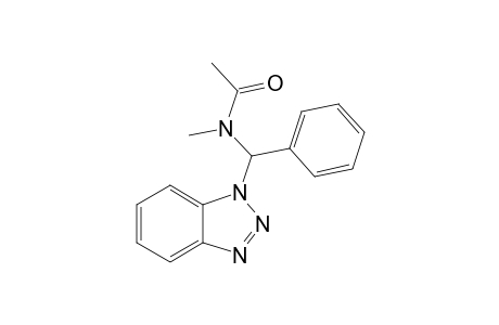 N-(benzotriazol-1-yl-phenylmethyl)-N-methylacetamide