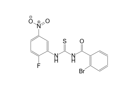 N-(2-bromobenzoyl)-N'-(2-fluoro-5-nitrophenyl)thiourea