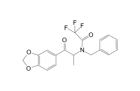 N-Benzyl-3,4-methylenedioxycathinone TFA