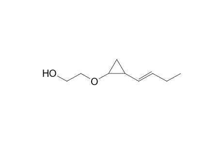 1-(But-1'-enyl)-2-[(2"-hydroxy)ethoxy]cyclopropane