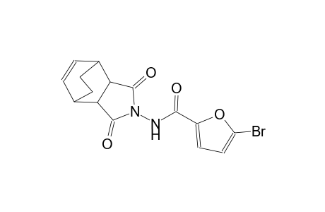 5-bromo-N-(3,5-dioxo-4-azatricyclo[5.2.2.0~2,6~]undec-8-en-4-yl)-2-furamide