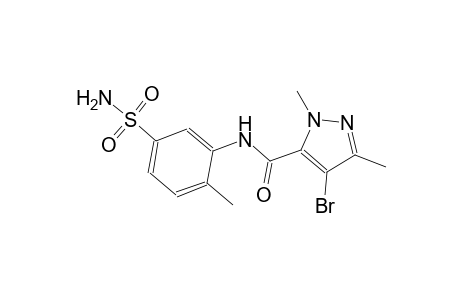 N-[5-(aminosulfonyl)-2-methylphenyl]-4-bromo-1,3-dimethyl-1H-pyrazole-5-carboxamide