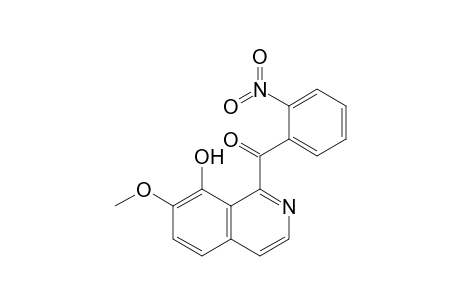 Methanone, (8-hydroxy-7-methoxy-1-isoquinolinyl)(2-nitrophenyl)-