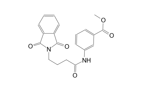 benzoic acid, 3-[[4-(1,3-dihydro-1,3-dioxo-2H-isoindol-2-yl)-1-oxobutyl]amino]-, methyl ester