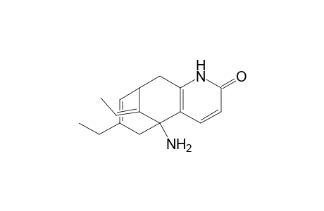 (E)-5-Amino-7-ethyl-11-ethylidene-5,6,9,10-tetrahydro-5,9-methano-1H-cycloocta[b]pyridin-2-one