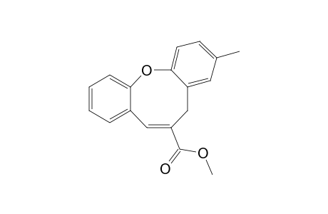(E)-3-Methyl-5H-12-oxa-dibenzo[a,d]cyclooctene-6-carboxylic acid methyl ester