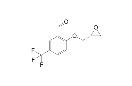 2-[(2R)-oxiran-2-ylmethoxy]-5-(trifluoromethyl)benzaldehyde